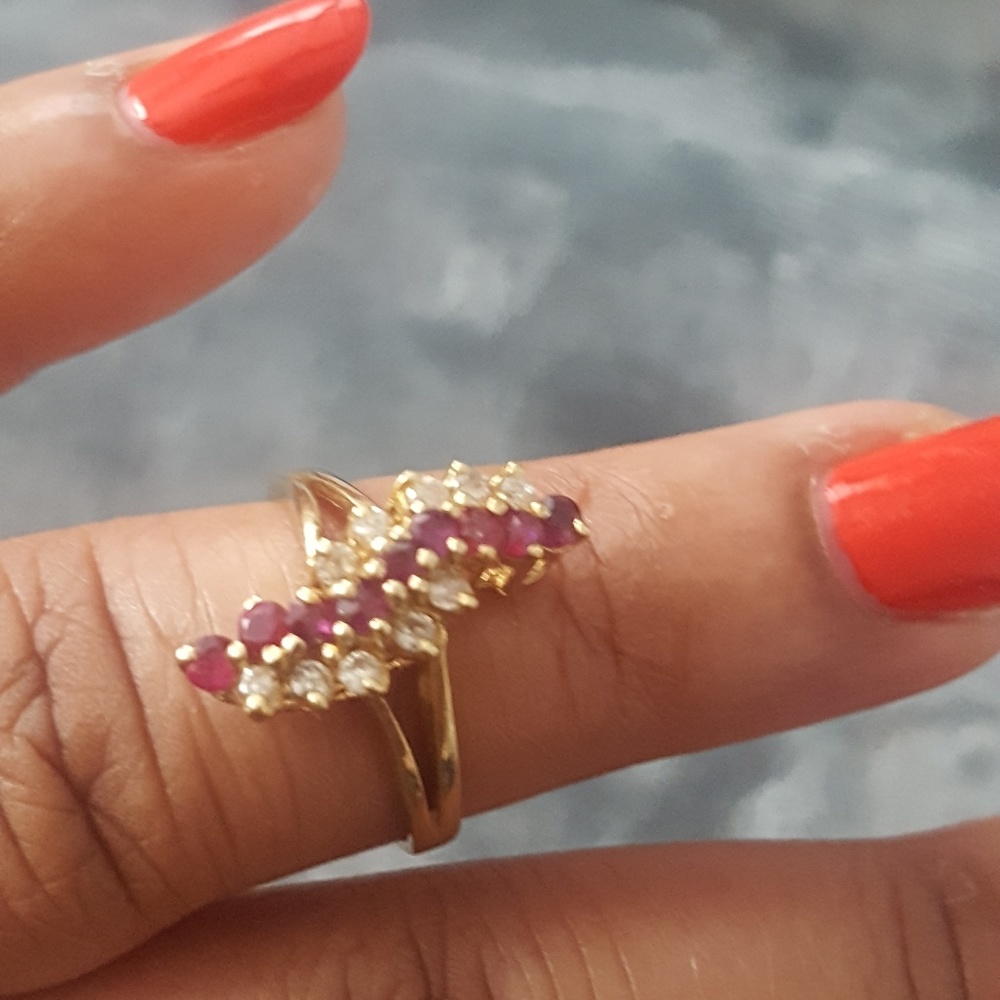 Diamond And Ruby Stones - image 1